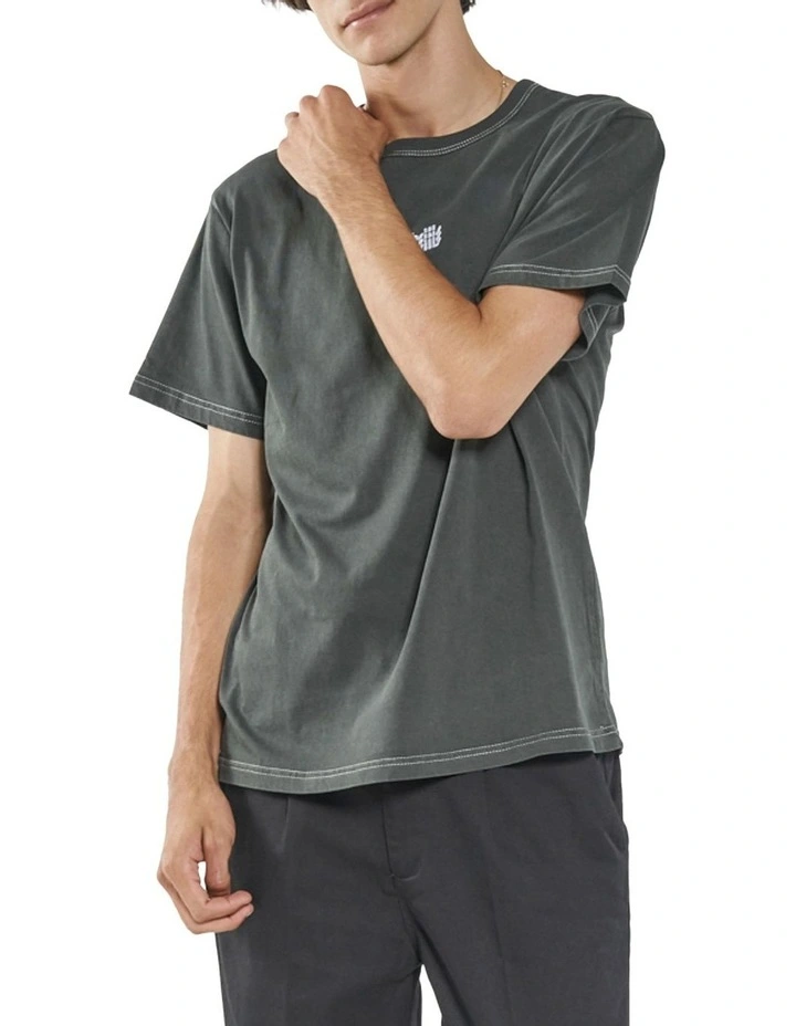 Infinite Thrills Merch Fit Tee In Green - Image 2