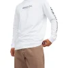 Jack & Jones International Long Sleeve Crew Neck Tee In Bright White