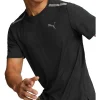 Puma Train Jacquard Short Sleeve Tee In Black