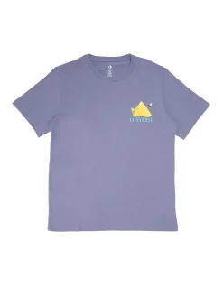 Converse Fresh Lemon Graphic Tee In Lilac