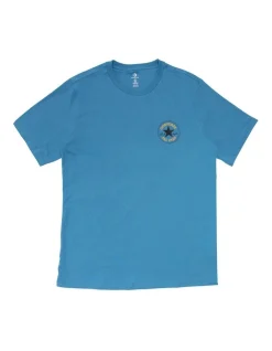 Converse Chuck Patch Remix Mens Tee In Blue