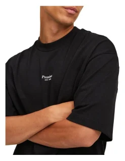 Jack & Jones Kam Branding Short Sleeve Crew Neck Tee In Black 7 Jack & Jones Kam Branding Short Sleeve Crew Neck Tee In Black -Nena & Pasadena Sales 942148360 3 720x928