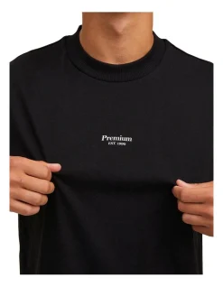 Jack & Jones Kam Branding Short Sleeve Crew Neck Tee In Black 8 Jack & Jones Kam Branding Short Sleeve Crew Neck Tee In Black -Nena & Pasadena Sales 942148360 4 720x928