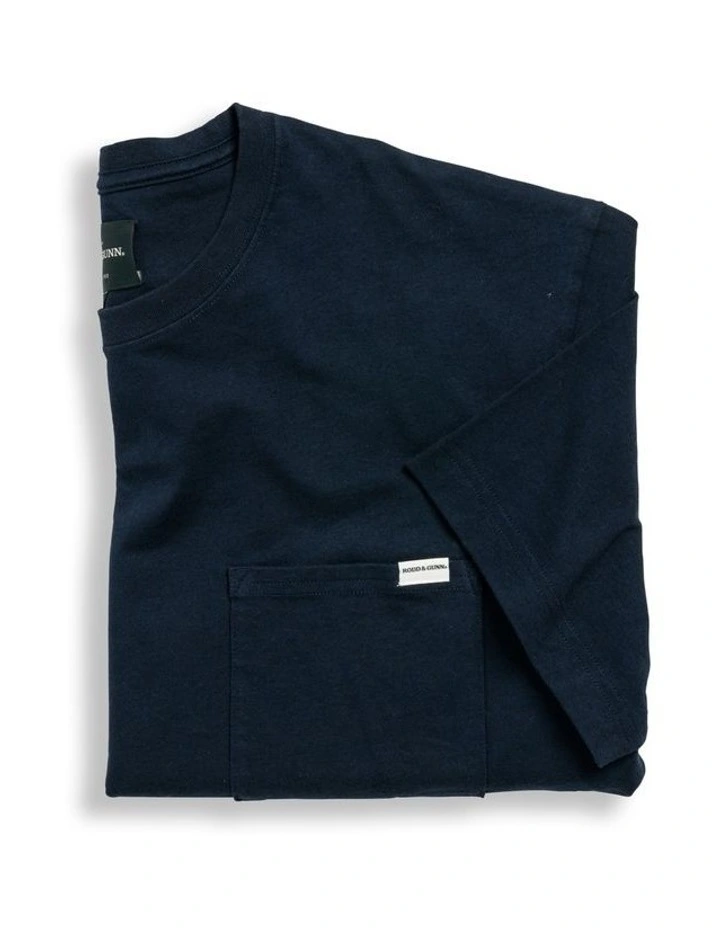 Rodd & Gunn The Gunn Original Fit T-Shirt In Midnight - Image 4