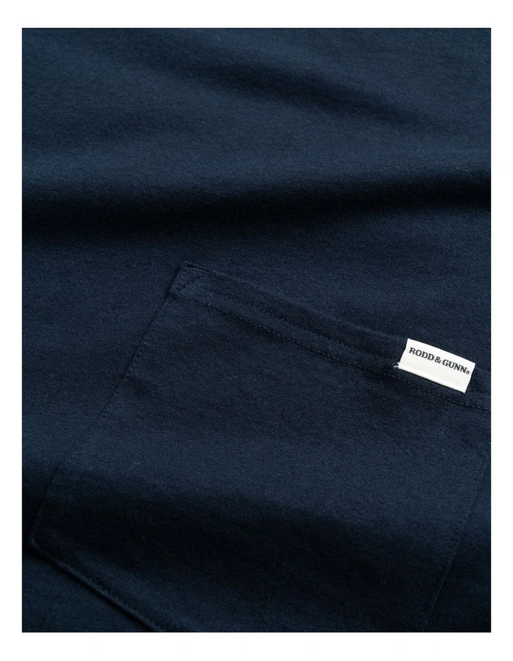 Rodd & Gunn The Gunn Original Fit T-Shirt In Midnight - Image 5