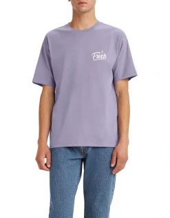 Levi's Vintage Fit Graphic Tee In Purple