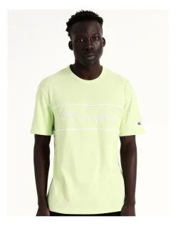 Champion Rochester City Tee In Green Jade
