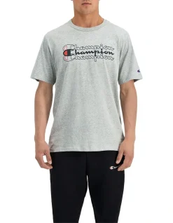 Champion Sporty Tee In Grey