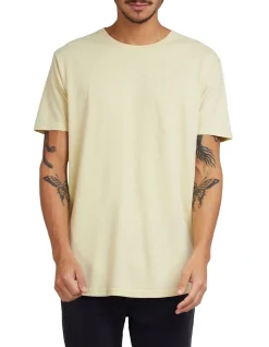 Silent Theory Acid Tail Tee In Yellow