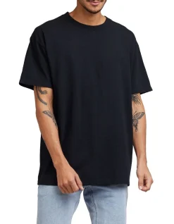 Silent Theory Hemp Tee In Black