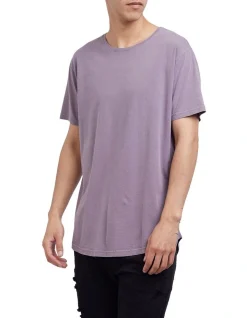 Silent Theory Acid Tail Tee In Purple