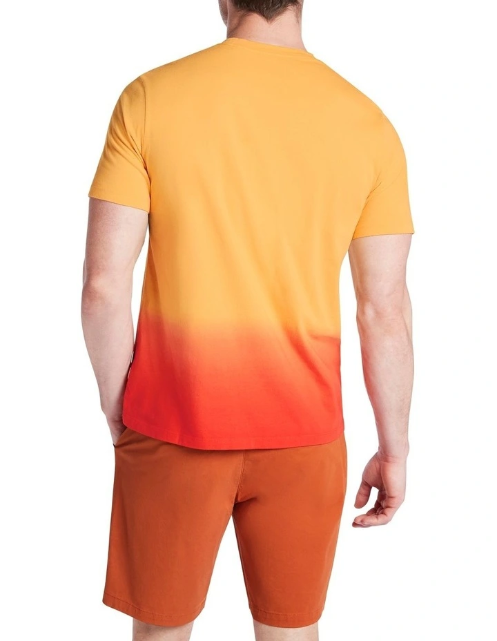 Marcs Tequila Sunrise Tee In Orange - Image 3