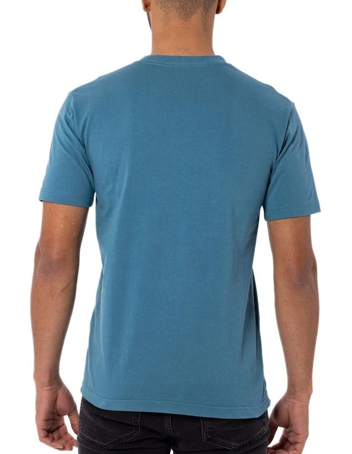 Russell Athletic Numeral Arch Tee In Blue - Image 5