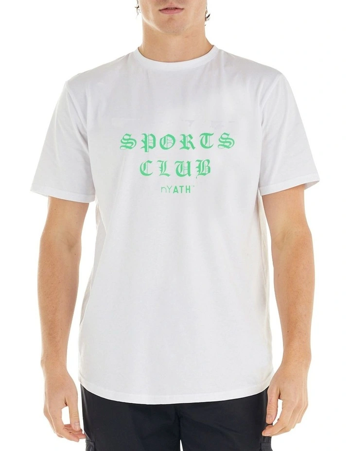 NYATH Boundary Tee In White