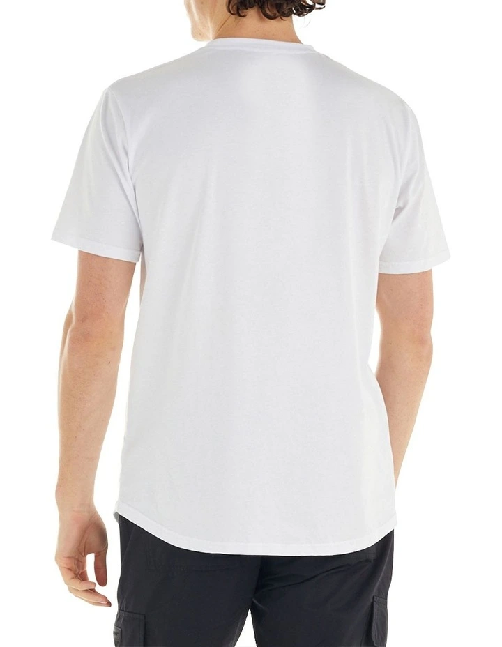 NYATH Boundary Tee In White - Image 2