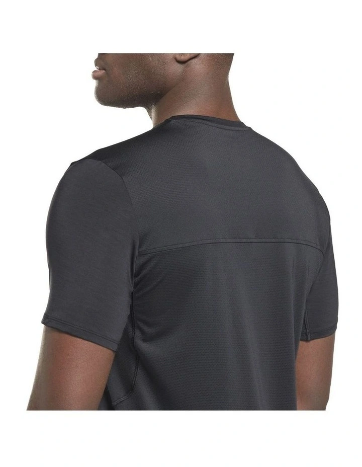 Reebok Ts Ac Solid Athlete Tee In Black - Image 6