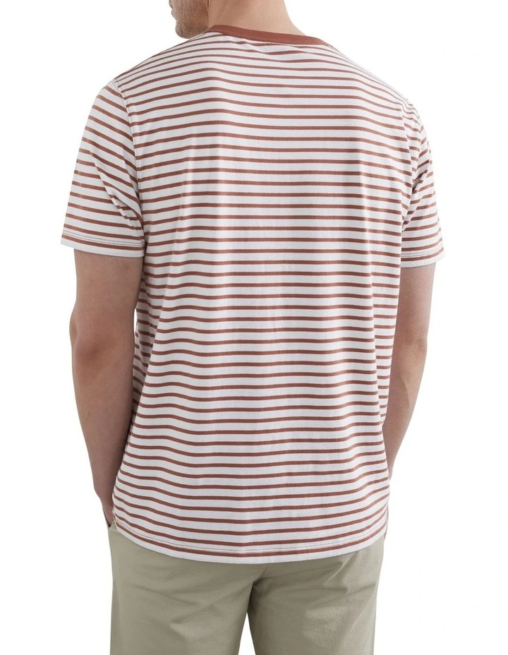 French Connection Stripe T Shirt - Image 3