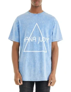 Nana Judy Reverse Tee In Blue