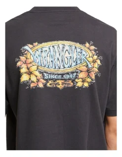 Wrangler Hibiscus Baggy Tee In Black -Nena & Pasadena Sales 956324800 4 720x928