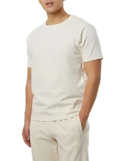 New Balance Atheltics Nature State Graphic Tee In Beige