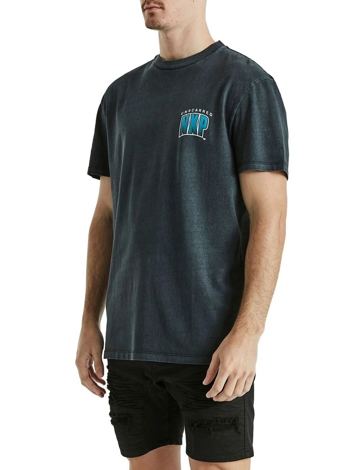 Nena & Pasadena Wires Relaxed Tee In Black - Image 3