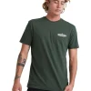 Quiksilver Hillside Swell Short Sleeve T-Shirt In Thyme