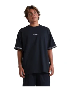 Stab X Quiksilver Shirt In Black
