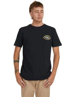 Quiksilver Second Skin Short Sleeve T-Shirt In Black