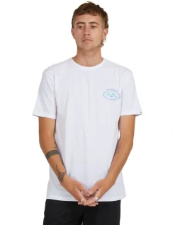 Quiksilver Second Skin Short Sleeve T-Shirt In White