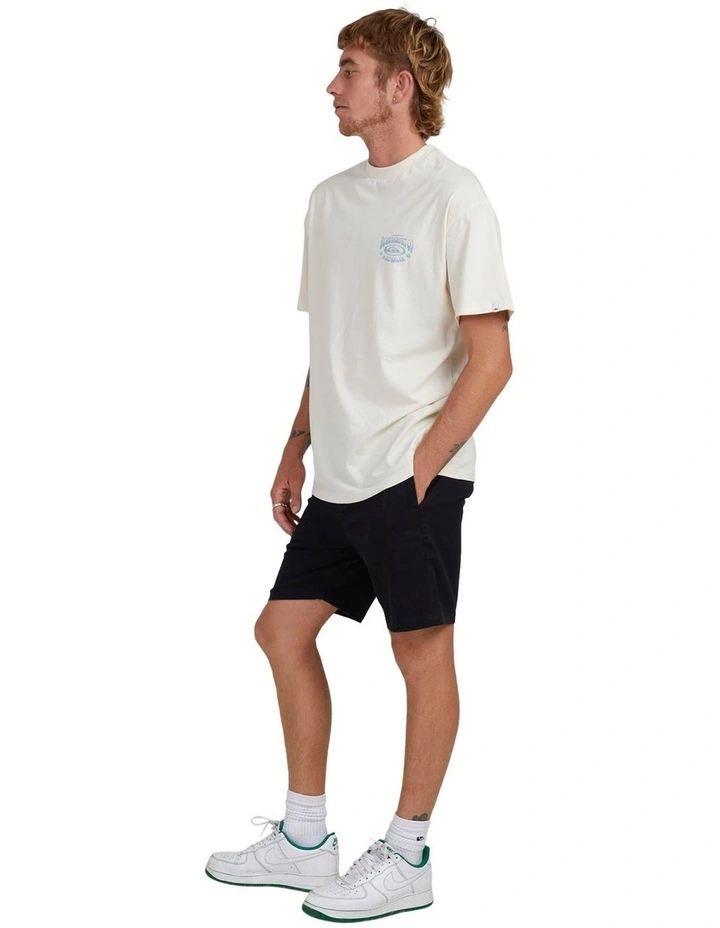 Quiksilver Arch The Soul Short Sleeve T-Shirt In Birch - Image 2