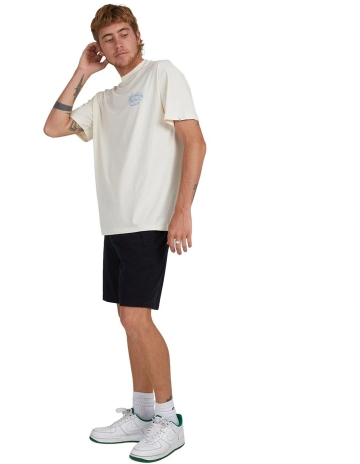 Quiksilver Arch The Soul Short Sleeve T-Shirt In Birch - Image 5