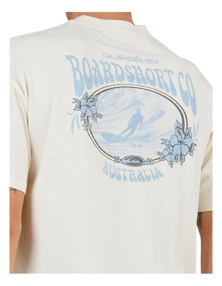 Quiksilver Arch The Soul Short Sleeve T-Shirt In Birch - Image 7