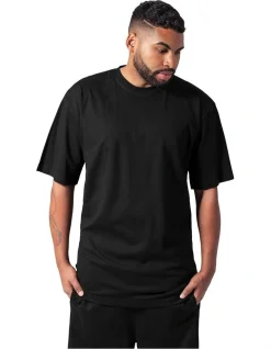 URBAN CLASSICS Tall Tee In Black