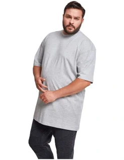 URBAN CLASSICS Tall Tee In Grey