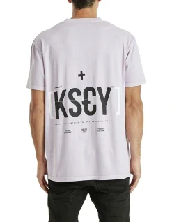 KSCY Ache Relaxed Tee In Lavender