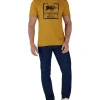 Raging Bull Wilderness Bull T-Shirt In Yellow