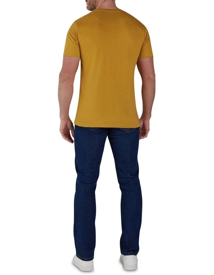 Raging Bull Wilderness Bull T-Shirt In Yellow - Image 2