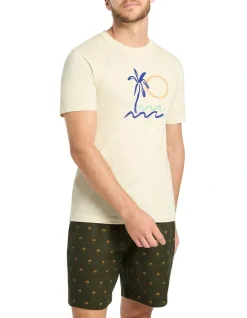 Marcs Vitamin Sea Tee In Ecru