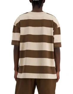 Champion Heritage Collegiate Stripe Tee Cursive Script Stripe 7V1 9 Champion Heritage Collegiate Stripe Tee Cursive Script Stripe 7V1 -Nena & Pasadena Sales 963873190 3 720x928