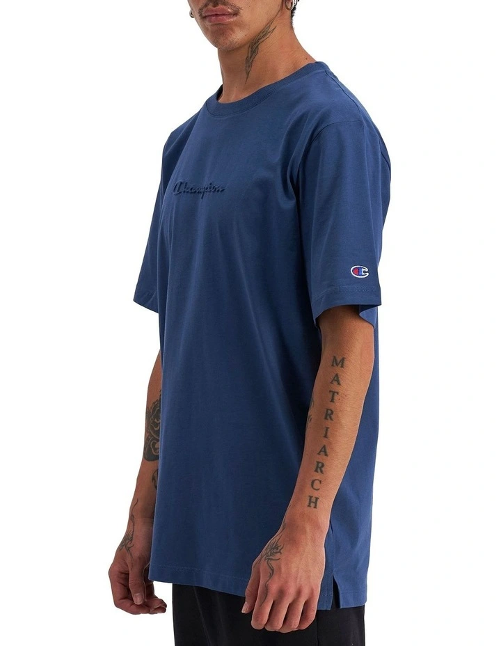 Champion Rochester Tech Tee In Blue - Image 3