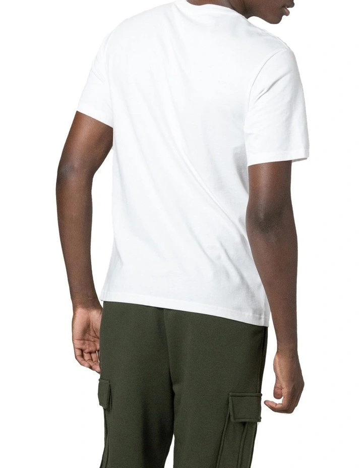 Converse Go-To All Star T-Shirt In White - Image 2