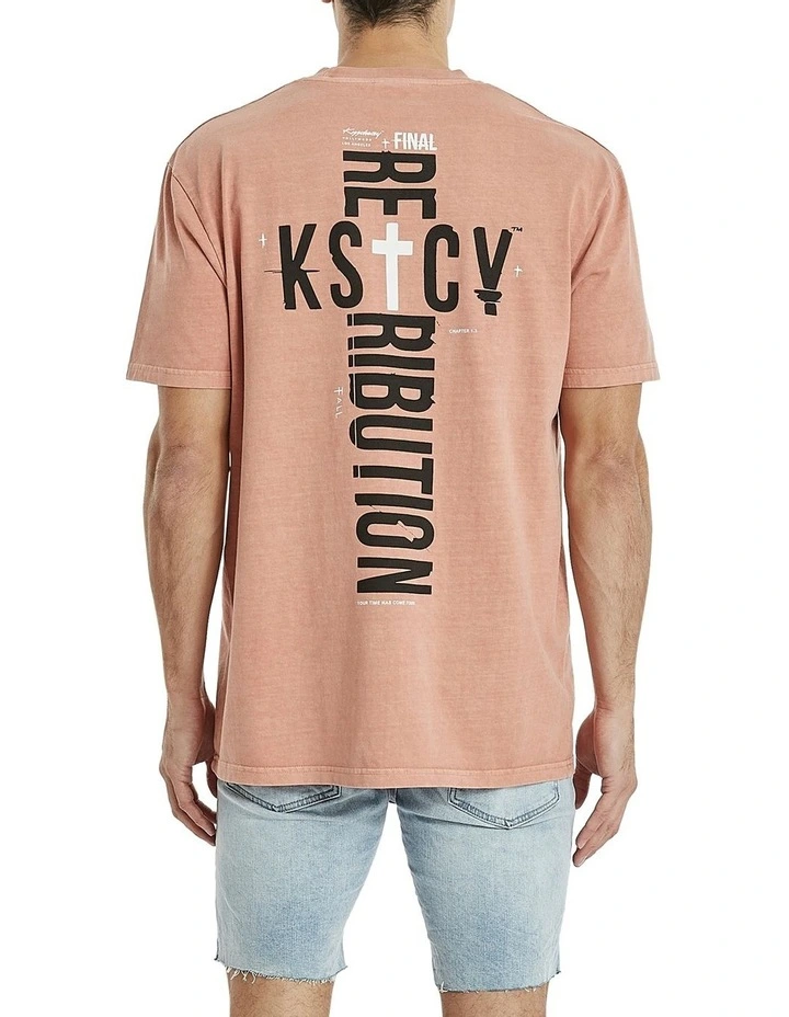 KSCY Hollister Relaxed Tee In Orange