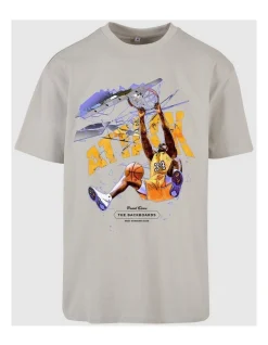 Mister Tee Attack Player Oversize Tee In Grey