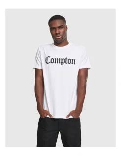 Mister Tee Compton Tee In White