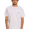 Quiksilver Balanced Out T-Shirt In Purple