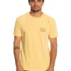 Quiksilver Enjoy Not Destroy T-Shirt In Yellow