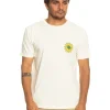 Quiksilver Planet Positive T-Shirt In White