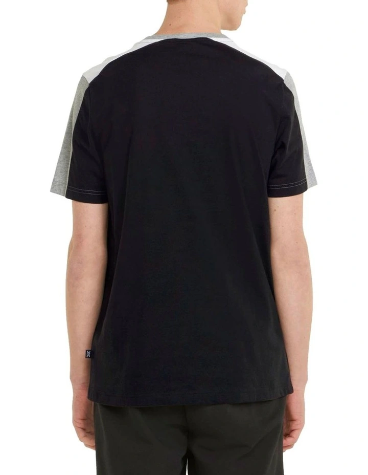 Puma Essential Block Tee In Black - Image 2