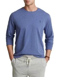 Polo Ralph Lauren Custom Slim Fit Jersey T-Shirt In Blue