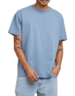 Silent Theory Oversized Tee In Blue